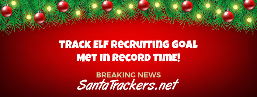 Tracker Elf Goal Met
