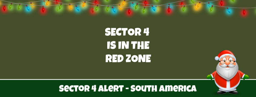 Sector 4 is in The Red Zone!