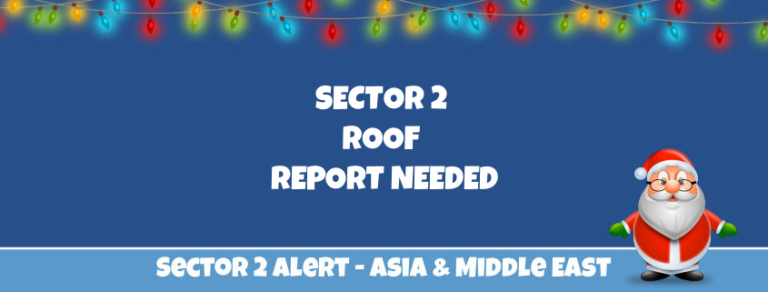 Roof Report Needed in Sector 2