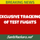 Tracking of Test Flights