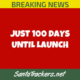 Santa Launches in 100 Days