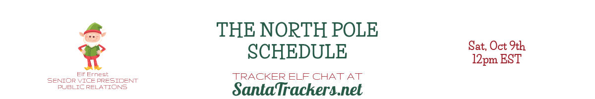 The North Pole Schedule