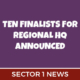 Ten Finalist Locations