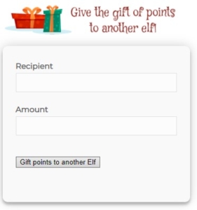 Gifting Interface