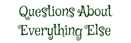 Frequently Asked Questions
