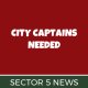City Captains Needed
