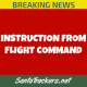 Instructions from Flight Command